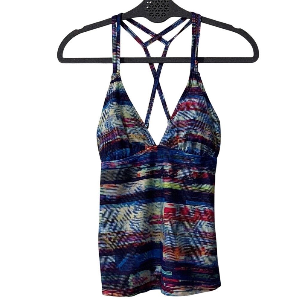 Athleta Redondo Cross Strap Swim‎ Top XS